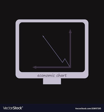 Interactive board drawn icon arrows digits line vector image