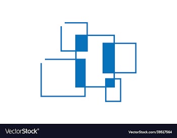 interior and windows icons for digital business