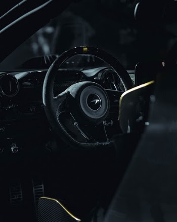 Interior of a $1.1 million dollar car. Only 500 made with 25 shipped to Canada