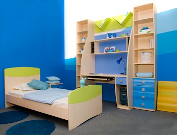 Interior of a children's room