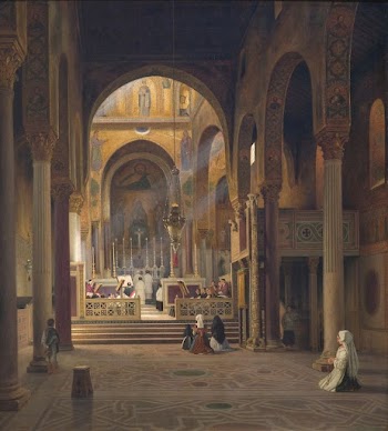 Interior of the Capella Palatina | Free Photo - rawpixel
