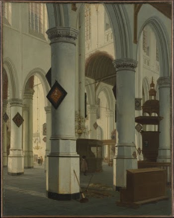 Interior of the Oude Kerk, | Free Photo - rawpixel