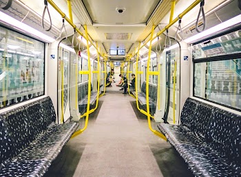 Interior Photograph of Train