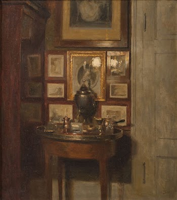 Interior with a samovar.Evening | Free Photo - rawpixel