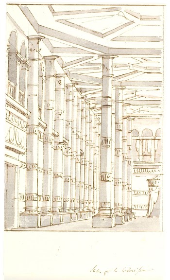 Interior with columns (church?) by Aron | Free Photo - rawpixel