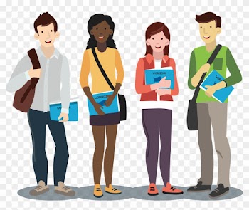 International Association Of Online Radio Broadcasters - Students Cartoon Png