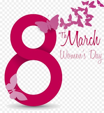 International Women's Day March 8 Clip art - Day 8 digital picture 