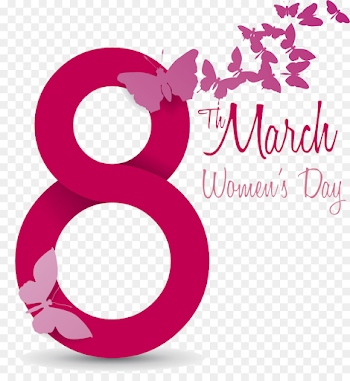 International Women's Day March 8 Clip art - Day 8 digital picture ...