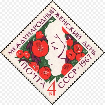 International Women's Day Woman Russia 8 March Post Cards - woman 