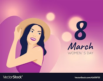 international womens day 8 march woman head