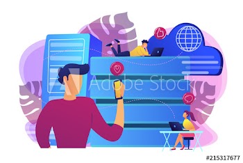 Internet users with proxy server using big data