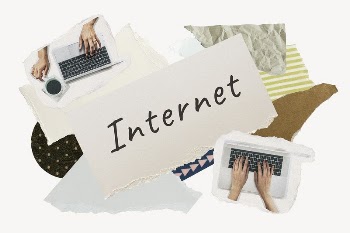 Internet word typography, business aesthetic | Free PSD - rawpixel