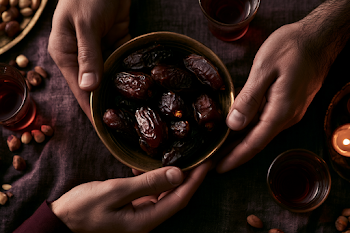 Intimate Iftar Dinner with Medjool Dates and Arabic Tea