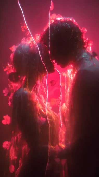 Intimate Moment of Connection