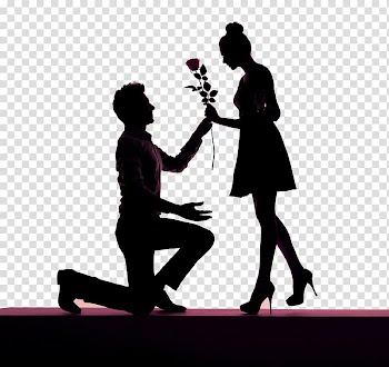 Intimate relationship , Take a couple of roses transparent background PNG clipart