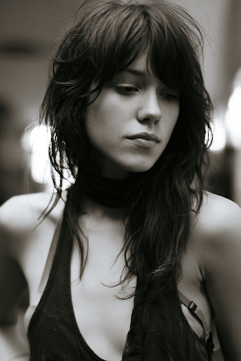 Introspective Young Woman in Monochrome