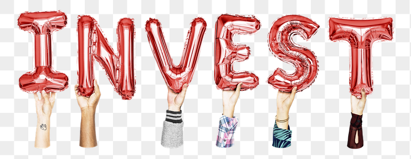 Invest word png, hands holding | Free PNG - rawpixel
