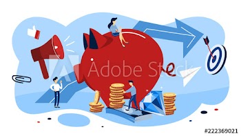 Investment concept illustration