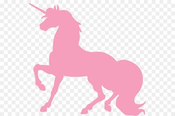 Invisible Pink Unicorn Silhouette Legendary creature Clip art - unicorn 