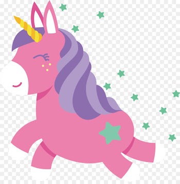 Invisible Pink Unicorn - The pink running Unicorn 