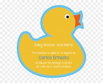Invitaciones Baby Shower Online Patito Amarillo Be - Invitaciones Para Baby Shower De Patito