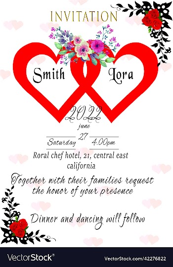 invitation card design eps