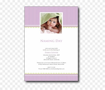 Invitation For Naming Ceremony For A Baby Boy Baby - Girl Name Ceremony Invitation