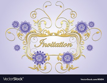 Invitation vector image