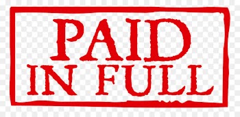 Invoice Payment Debt Receipt - rush vector 