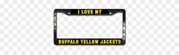 Iowa Hawkeyes License Plate Frame