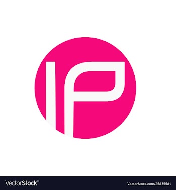 Ip logo vector image