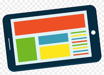 Ipad Flat Design - Ipad Tablet Cartoon Png