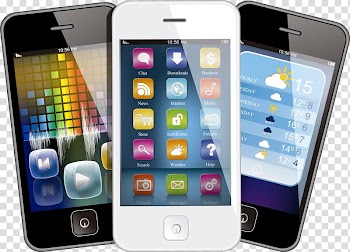 IPhone 5 Samsung Galaxy S7 Smartphone Sales Android, Three Smartphone transparent background PNG clipart