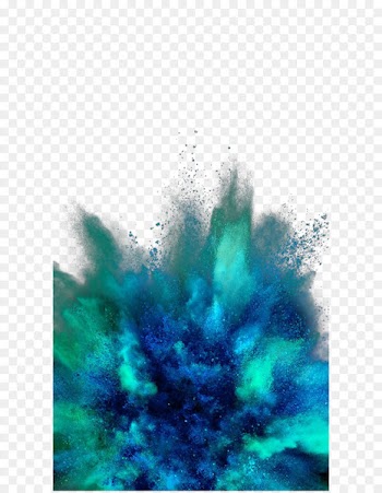 iPhone 6 Plus iPhone 5 iPhone 6S Black Wallpaper - Blue powder 