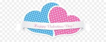 iPhone 6 Plus Valentine's Day Clip art - Two Valentine's Day Hearts PNG Clip Art Imag 