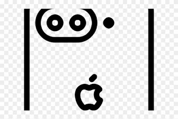 Iphone 7 Clipart Line Art - Camera