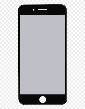 Iphone 7 Plus Black Glass Lens Screen, Frame, Oca And - Iphone 7 Plus Frame