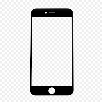 iPhone 7 Plus iPhone 6 Plus iPhone 6s Plus Screen Protectors iPhone 5c - black frame 