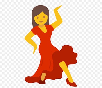 iPhone Emoji Android Nougat Android Oreo - dancing 