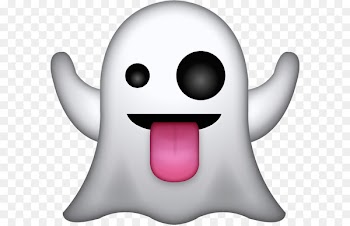 iPhone Emoji Ghost Sticker - Ghost 
