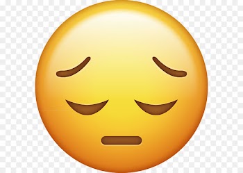 iPhone Emoji Sadness Smiley - emoji 