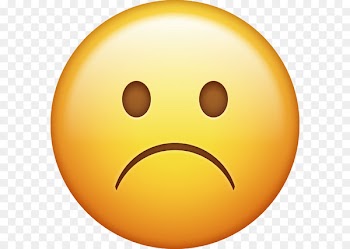 iPhone Emoji Sadness Smiley Emoticon - emoji face 