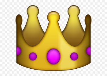 iPhone Emoji Social media Sticker Crown - queen crown 