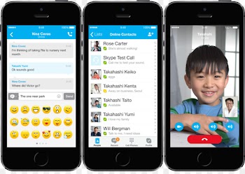 iPhone Skype iOS 7 Android - viber 