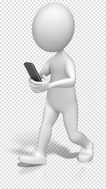IPhone Text messaging Stick figure Texting while driving Animation, Competition transparent background PNG clipart