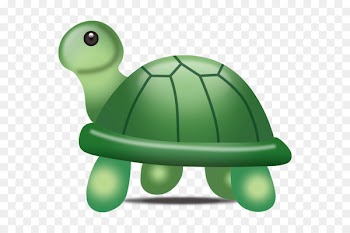 iPhone Turtle Emoji Sticker - turtle 