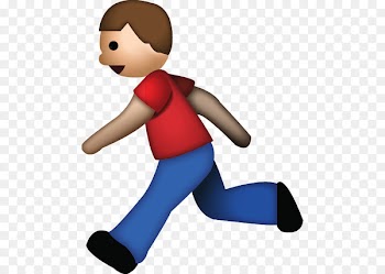 iPhone World Emoji Day Running Emoticon - running man 