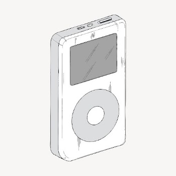 iPod music player drawing, collage | Free PSD - rawpixel