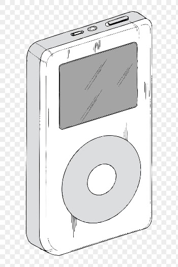 iPod music player png hand | Free PNG - rawpixel