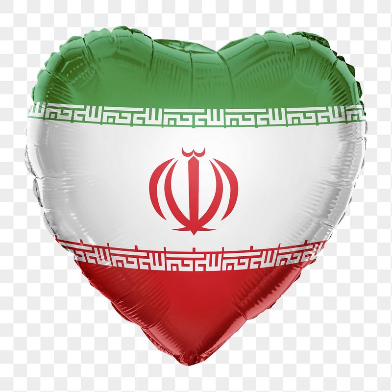 Iran flag png balloon on transparent | Free PNG - rawpixel